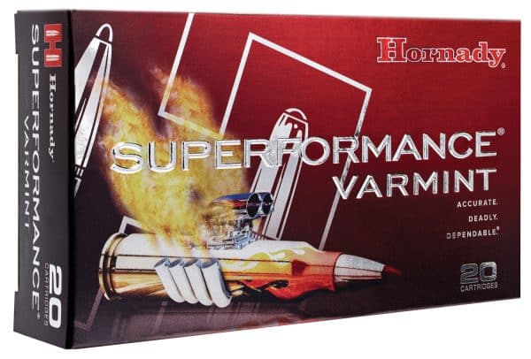 Hornady 83366 .22-250 Rem Superformance Varmint Rifle Ammo - 50 Grain