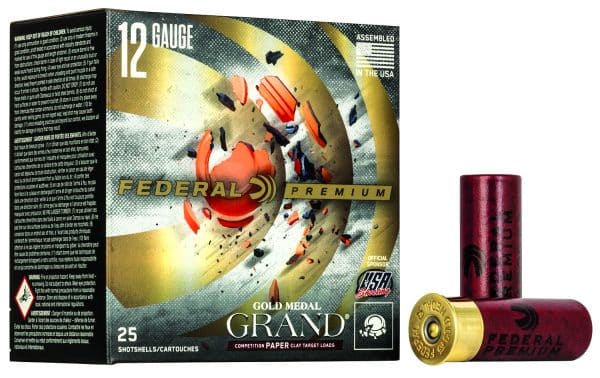 Federal GMT11775 Premium Gold Medal Paper 12 Gauge - 2.75" | 1 1/8oz | #7.5 | 25/CT