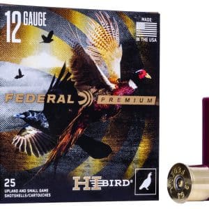 Federal HVF12H75 Premium Hi-Bird 12 Gauge - 2.75" | 1 1/4oz | #7.5 | 25/CT