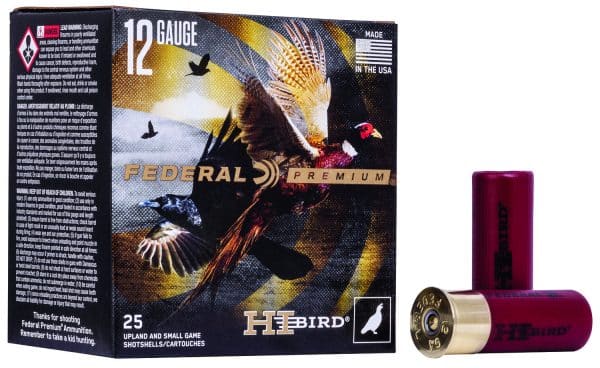 Federal HVF12H75 Premium Hi-Bird 12 Gauge - 2.75" | 1 1/4oz | #7.5 | 25/CT