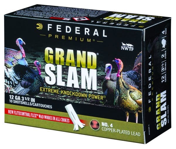 Federal PFCX139F4 Premium Grand Slam 12Gauge 3.50" 2oz 4Shot 10 Per Box/25 Case - Image 2