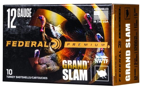 Federal PFCX156F5 Premium Grand Slam 12Gauge 2.75" 1 1/2oz 5Shot