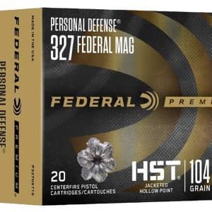 Federal Premium P327HST1S .327FederalMag Handgun Ammo - 104 Grain