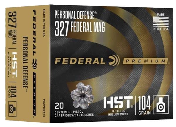 Federal Premium P327HST1S .327FederalMag Handgun Ammo - 104 Grain