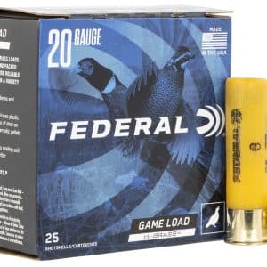 Federal H2586 Game-Shok High Brass 20 Gauge - 3" | 1 1/4 oz | #6