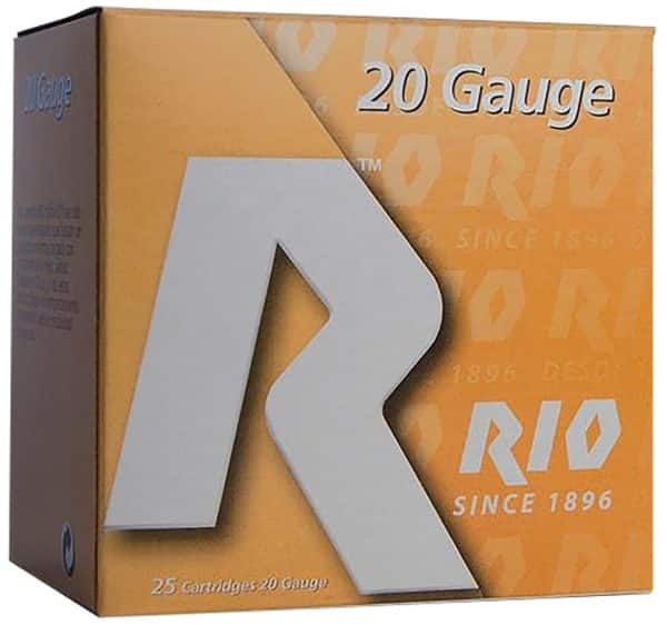 Rio RC20MGN5 20 Gauge Game Load Shotgun Ammo - 3" | 1 1/4 oz | #5 | 1250 fps | 25/Ct