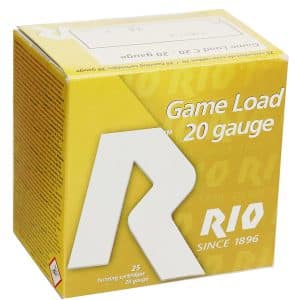 Rio RC20MGN6 20 Gauge Game Load Shotgun Ammo - 3" | 1 1/4 oz | #6 | 1250 fps | 25/Ct