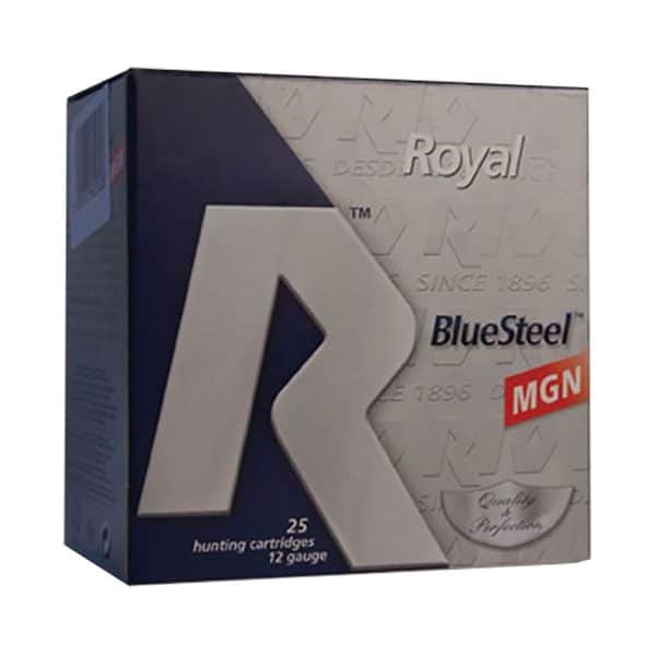 RIO RBSM323 12 Gauge Royal Blue Steel Magnum Shotgun Ammo - 3" | 1-1/8 oz | #3 | 1550 fps