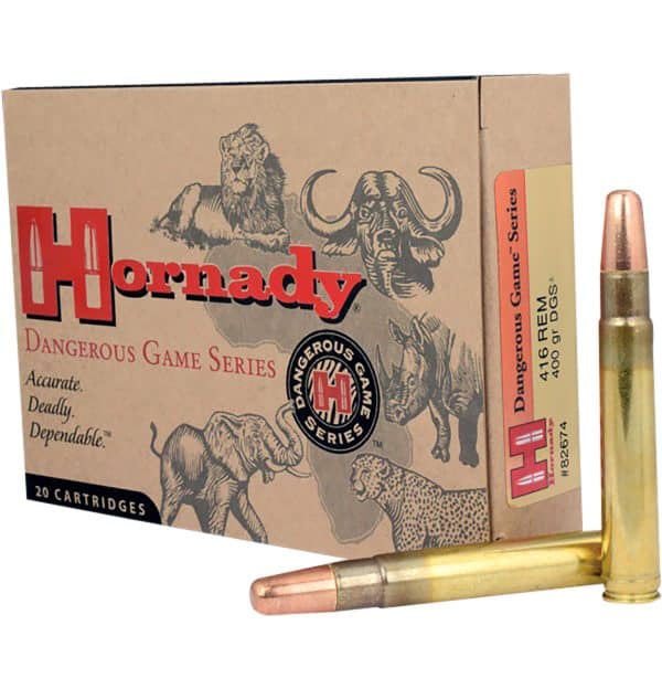 Hornady 82674 .416RemMag Dangerous Game - 400 grain | DGS | 20/Ct