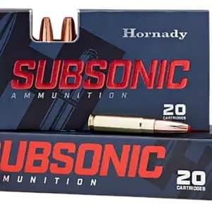 Hornady 82247 .450 Bushmaster Subsonic Rifle Ammo - 395 Grain | SUB-X