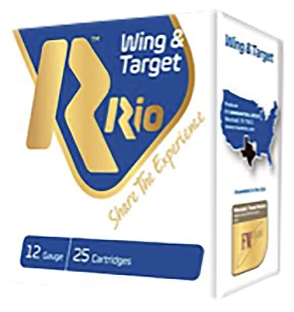 Rio WT2875 12 Gauge Wing & Target Shotgun Ammo - 2 3/4" | 1 oz | #7.5 | 1250 fps