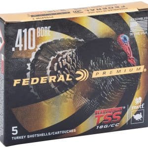 Federal PTSS419F95 .410 Gauge Turkey Heavyweight Shotgun Ammo – 3" | 13/16 oz