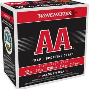 Winchester Ammo AAM127 AA Heavy 12 Gauge - 2.75" | 1 1/8oz | 7.5 Shot | 25/CT