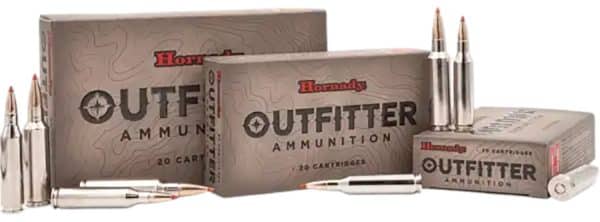 Hornady 81622 Outfitter 6.5PRC 130gr Copper Alloy eXpanding 20 Per Box/10 Case