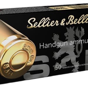 Sellier & Bellot .380 Auto Handgun Ammo - 92 Grain | FMJ | 955 fps | 50/Ct | No Tax Outside Texas