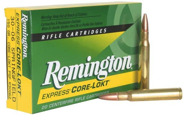 Remington R27826 .30-06 SPRG Core-Lokt - 150 grain | PSP | 20/Ct