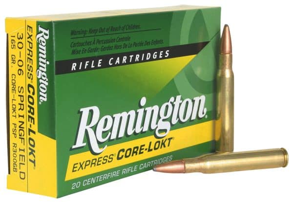 Remington R21415 .30-06 SPRG Core-Lokt  - 165 grain | PSP | 20/Ct