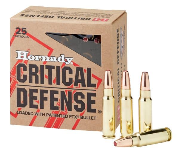 Hornady Critical Defense - 40 Grain | FTX | 25/Ct | Flat Rate Shipping | No Tax Outside Texas