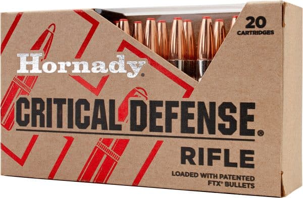 Hornady 80260 .223 Remington Critical Defense - 73 Grain | FTX