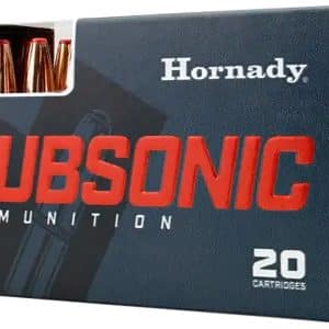 Hornady 82742 .45-70 Subsonic - 410 Grain | SUB-X | 20/Ct