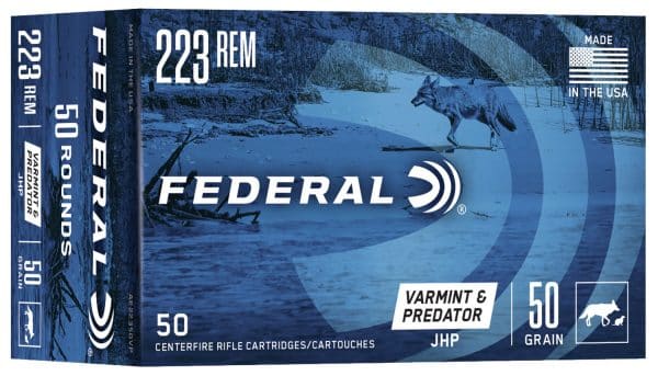 Federal AE22350VP American Eagle Varmint & Predator 223 Remington - 50 Grain | JHP | 50/CT