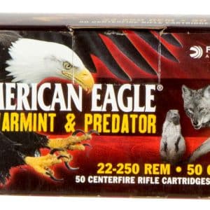 Federal Varmint & Predator loads use top-quality bullet designs to deliver accuracy and explosive expansion. The extremely reliable brass, primer and propellant ensure the utmost reliability.