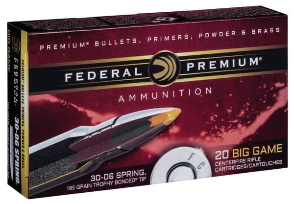 Federal Premium .30-06 Springfield - 165 Grain | TBT | 20/CT