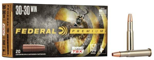 Federal Premium .30-30 Win - 150 grain | Barnes TSX | 20/Ct | Flat Rate Ship | No Tax Outside Texas