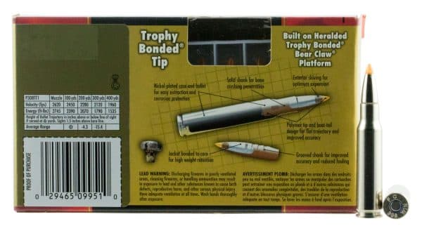 Federal Premium .308 Win - 180 Grain | Trophy Bonded Tip | 20/CT | Flat Rate Ship | No Tax Outside Texas - Image 3