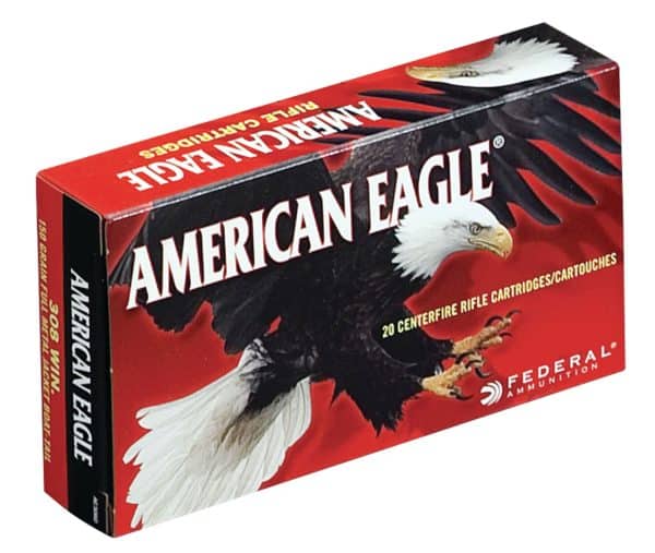 Federal American Eagle .308 Win - 150 Grain | FMJ | 20/CT | Flat Rate Weight Based Shipping | No Tax Outside Texas - Image 2