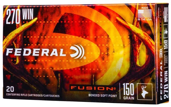 Federal Fusion .270 Win - 150 Grain | BSP | 20/CT | Flat Rate Ship | No Tax Outside Texas - Image 2