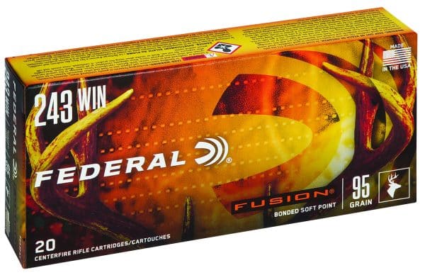 Federal Fusion .243 Win - 95 Grain | BSP | 20/CT | Flat Rate Ship | No Tax Outside Texas - Image 2