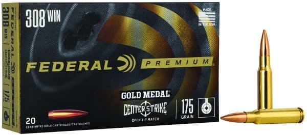 Federal GM308OTM2 .308 Win Premium Gold Medal - 175 Grain | OTM | 20/CT