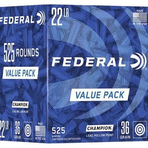 Federal Champion .22LR Training Value Pack - 36 Grain | LHP | 525/CT