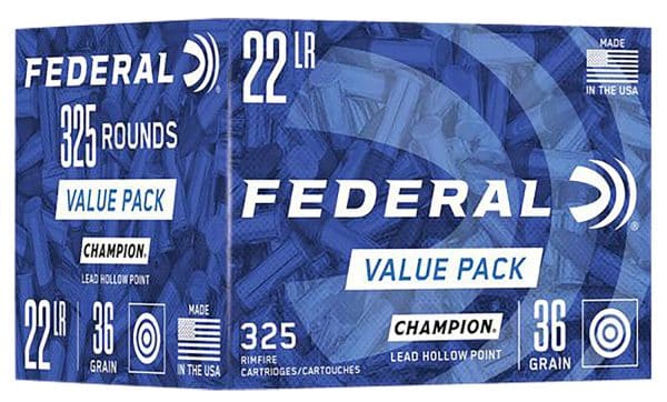Federal 749 Champion .22LR Training Value Pack