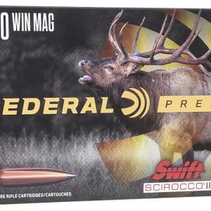 Federal Premium .300 Win Mag - 180 grain | Swift Scirocco II | 20/Ct