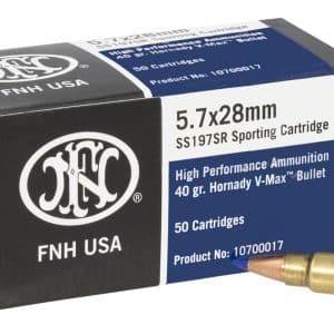 FN 5.7x28mm - 40 Grain | VMAX | 50/Ct | Flat Rate Shipping | No Tax Outside Texas