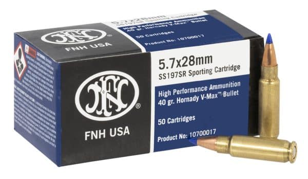 FN 5.7x28mm - 40 Grain | VMAX | 50/Ct | Flat Rate Shipping | No Tax Outside Texas