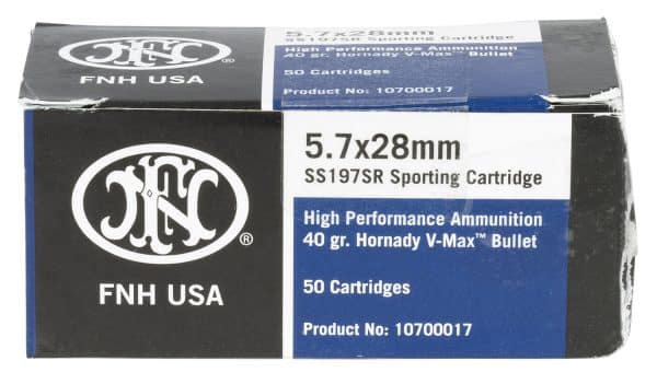 FN 5.7x28mm SS197SR - 40 Grain | VMAX | 50/Ct | Flat Rate Shipping | No Tax Outside Texas - Image 2