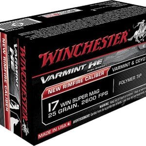 Winchester Ammo S17W20 Varmint HV 17WSM 20gr Polymer Tip 50/CT