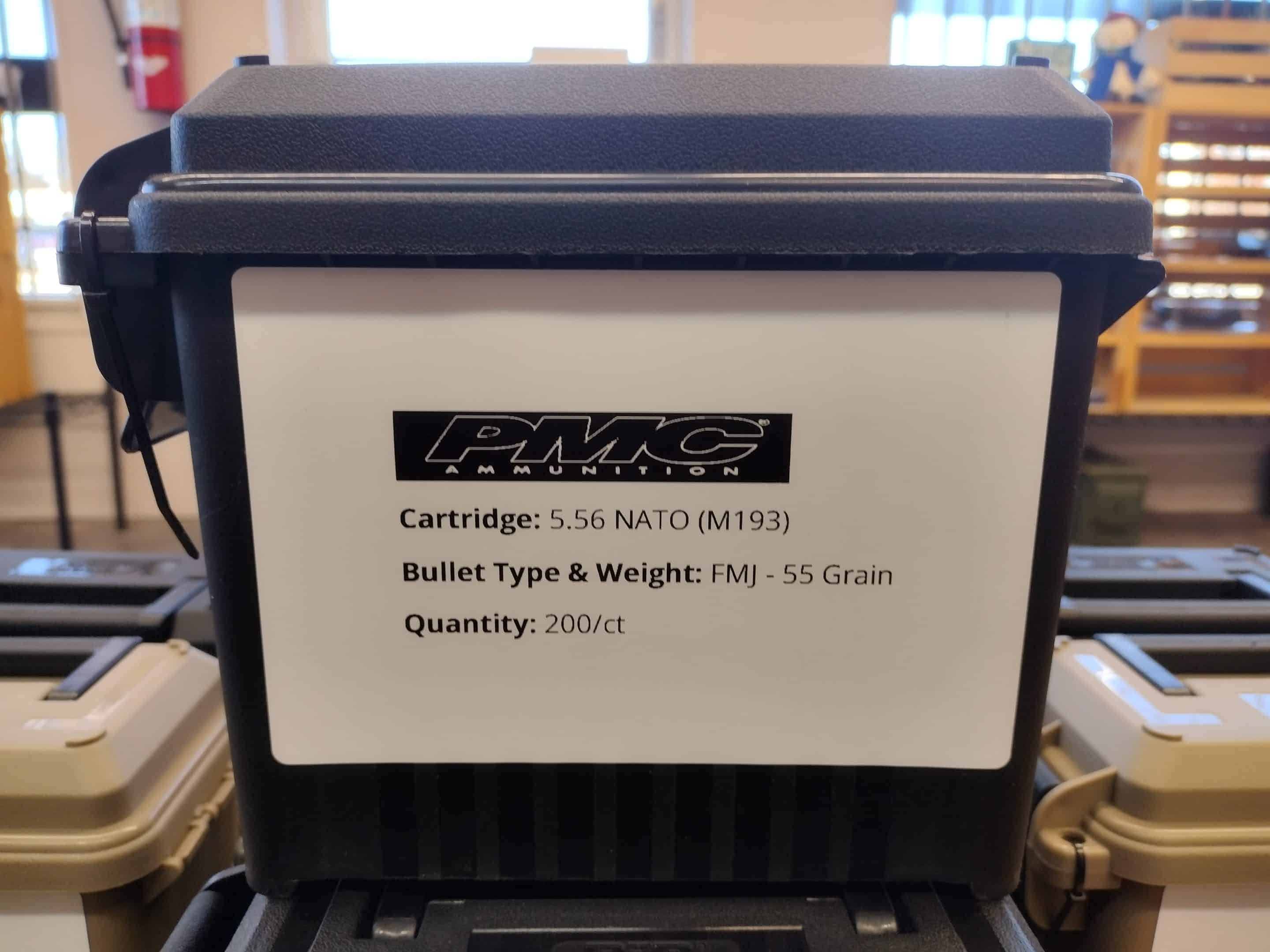 PMC 556X 5.56x45mm NATO - 55 Grain | FMJ-BT | 300/Ct Can