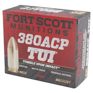 Fort Scott Munitions 380 ACP Handgun Ammo